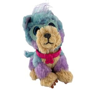 Little Live Pets Colorful Moose Toys Scruff-A-Luvs Plush Puppy‎ Collar Tag Moose